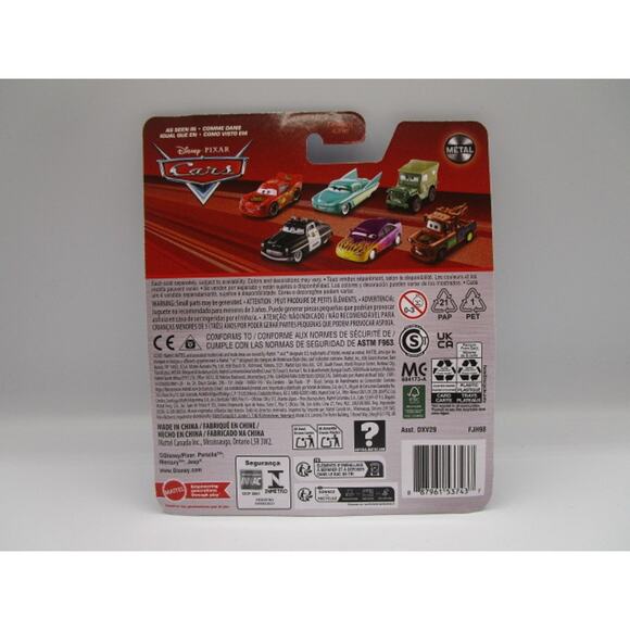 Disney Pixar Cars Sally Diecast Car 1/55 Mattel - Picture 2 of 2